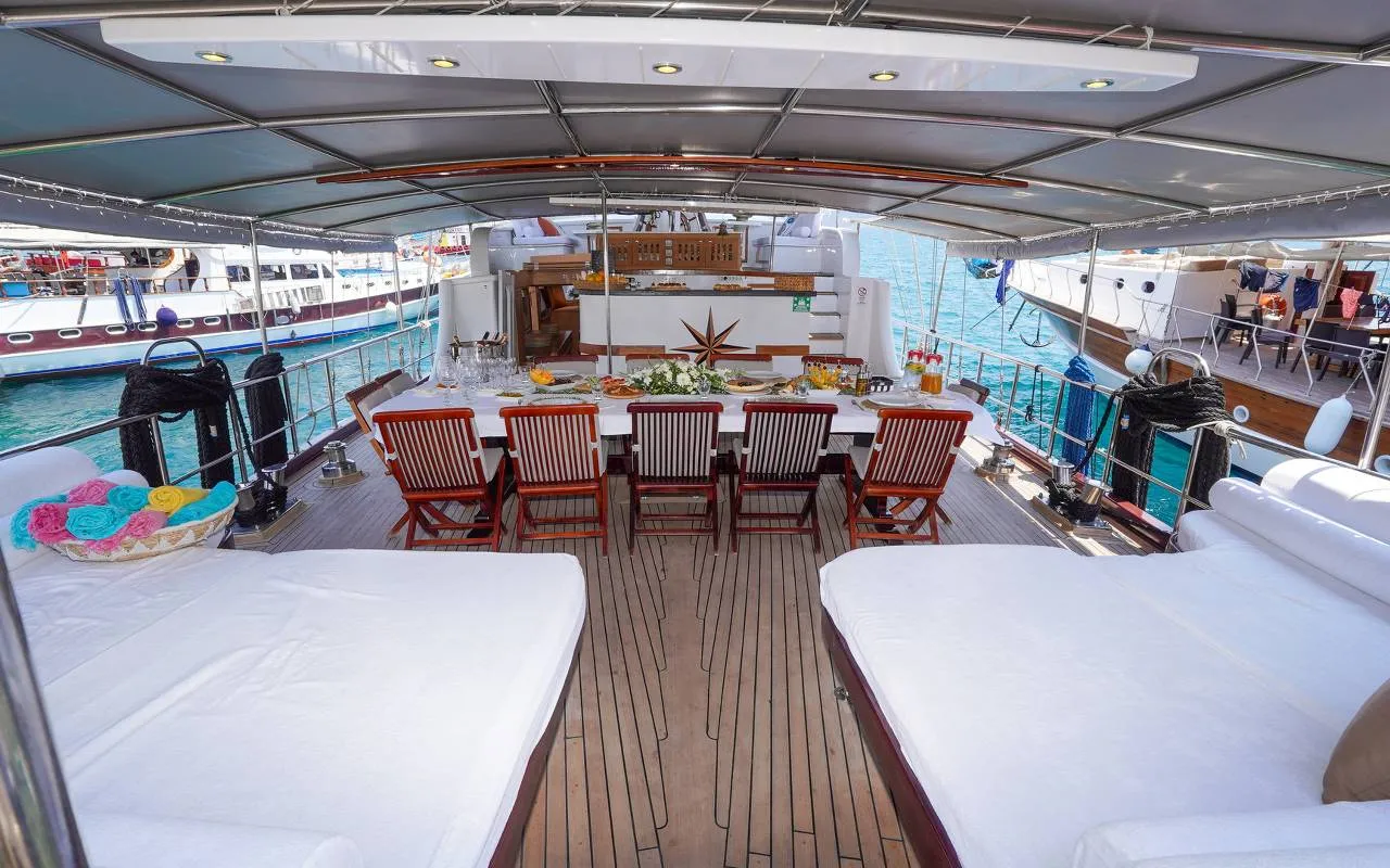 Perla Del Mar Gulet - Deck